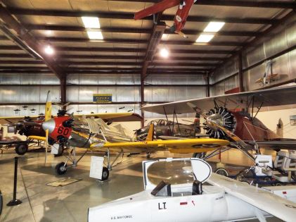 The Air Combat Museum is almost overflowing with some wonderfully restored flying machines and others undergoing restoration.